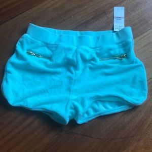 Juicy couture terry cloth shorts